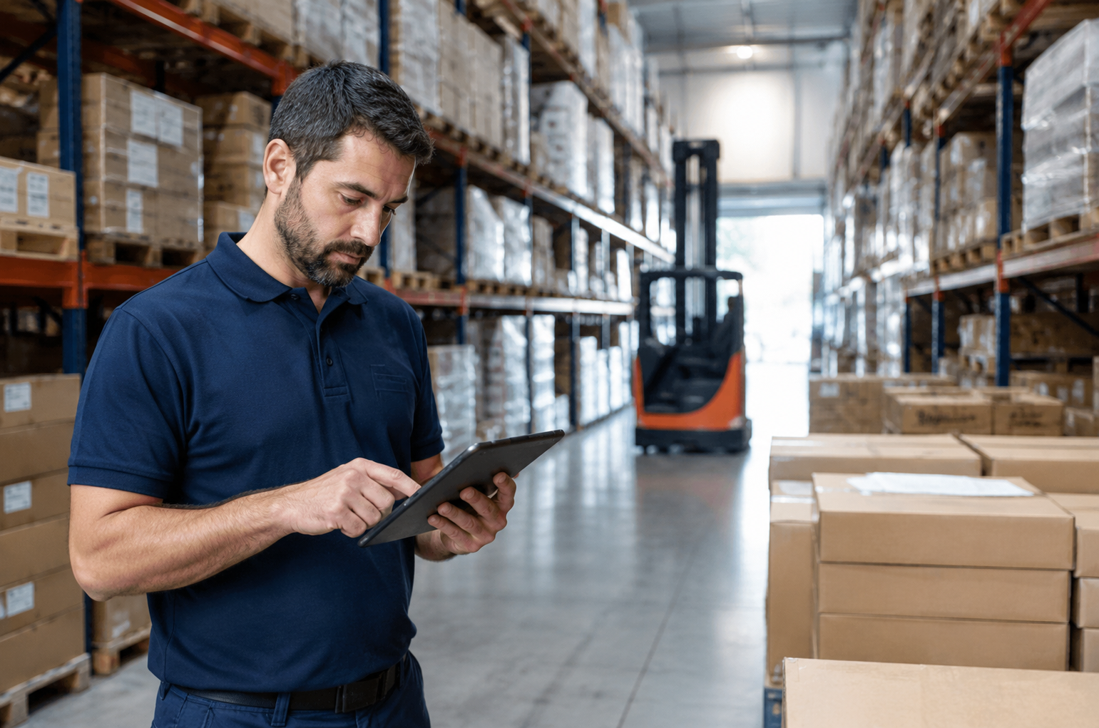A purpose-built SAP Cloud ERP solution for mid-market distributors, fixed scope, fixed price, AI automation from day one, with a B2B ecommerce platform, WMS optimization, and TMS integration.