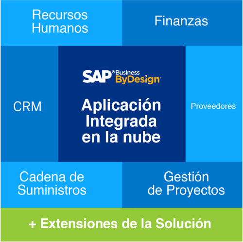 SAP BUSINESS BYDESIGN MODULES.